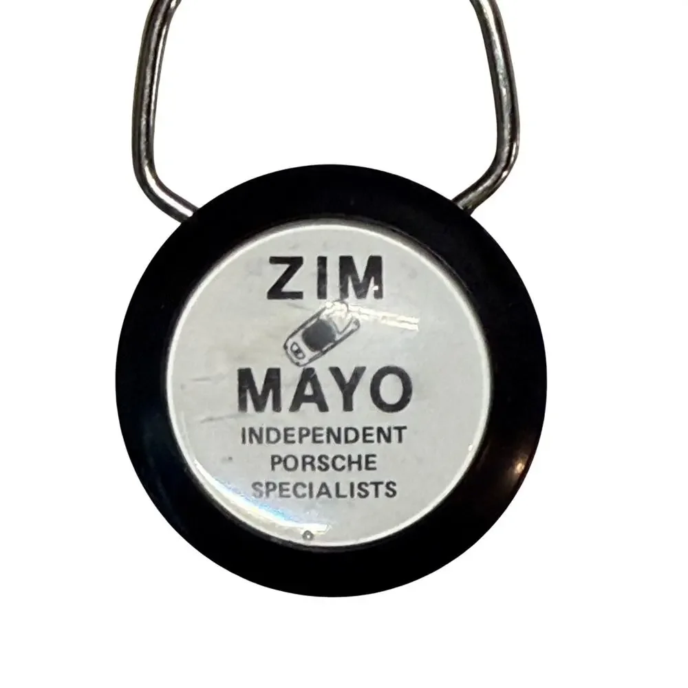 Zim Mayo Porche Bedford Texas Vintage Keychain